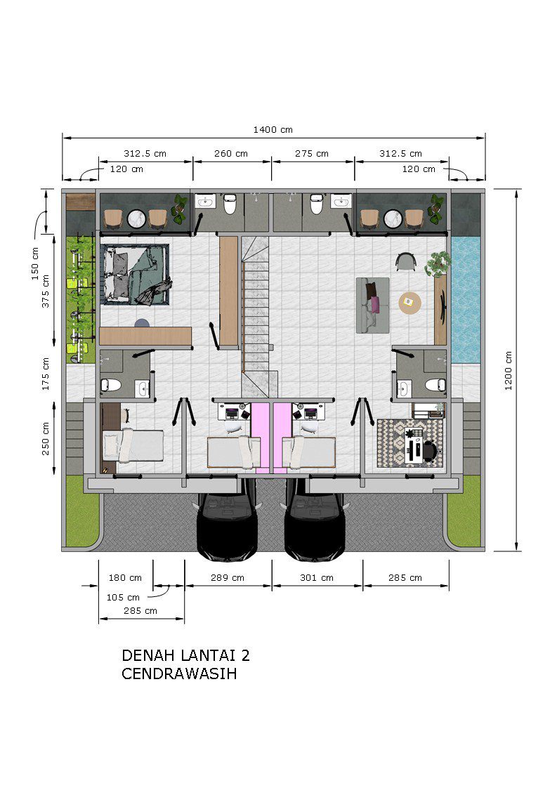 Denah Lantai 2